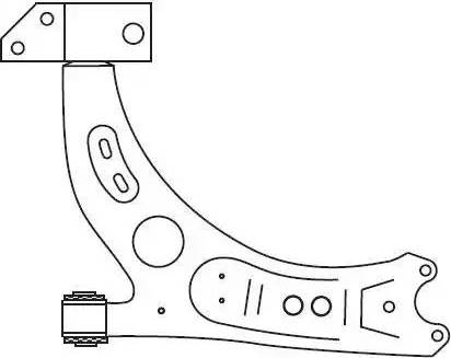 FRAP 4523 - Рычаг подвески колеса autospares.lv