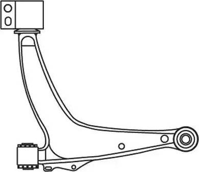 FRAP 4114 - Рычаг подвески колеса autospares.lv