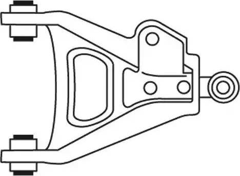 FRAP 1538 - Рычаг подвески колеса autospares.lv