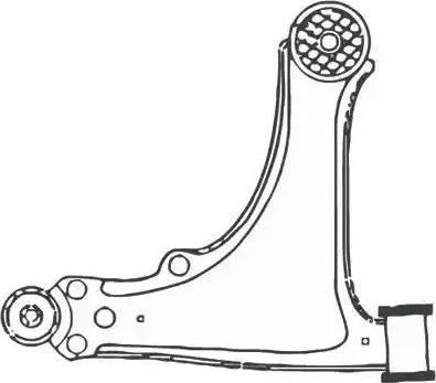 FRAP 1622 - Рычаг подвески колеса autospares.lv