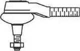 FRAP 1159 - Наконечник рулевой тяги, шарнир autospares.lv