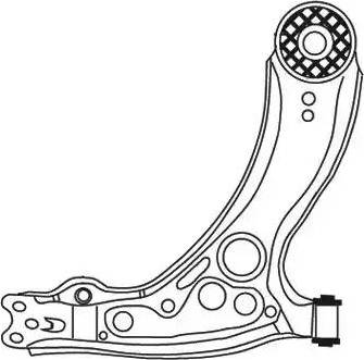 FRAP 1755 - Рычаг подвески колеса autospares.lv