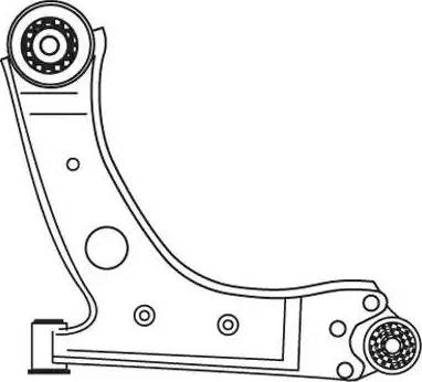 FRAP 3625 - Рычаг подвески колеса autospares.lv