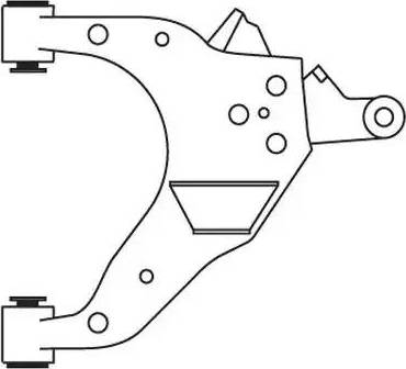 FRAP 3167 - Рычаг подвески колеса autospares.lv