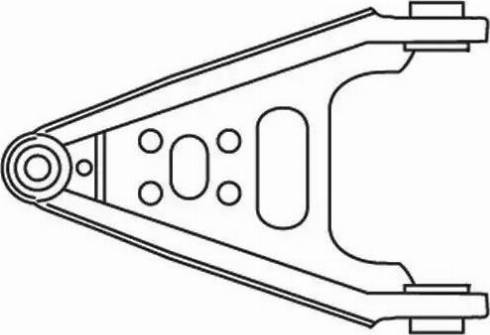 FRAP 3810 - Рычаг подвески колеса autospares.lv