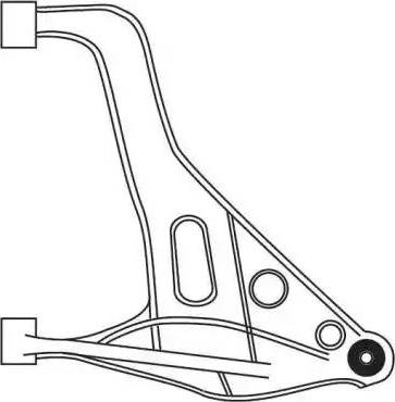 FRAP 3388 - Рычаг подвески колеса autospares.lv