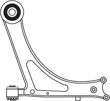 FRAP 3338 - Рычаг подвески колеса autospares.lv