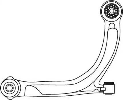 FRAP 3712 - Рычаг подвески колеса autospares.lv