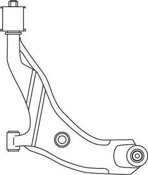 FRAP 2695 - Рычаг подвески колеса autospares.lv