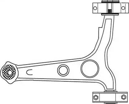 FRAP 2173 - Рычаг подвески колеса autospares.lv