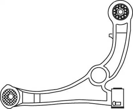 FRAP 2262 - Рычаг подвески колеса autospares.lv