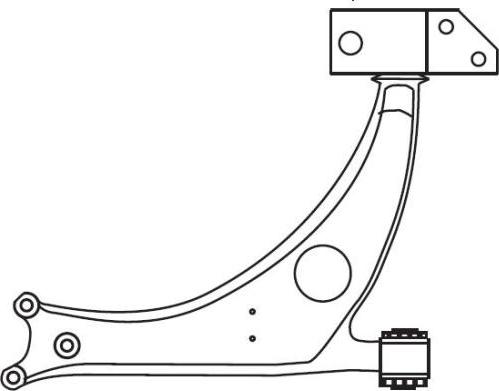 FRAP F4524 - Рычаг подвески колеса autospares.lv