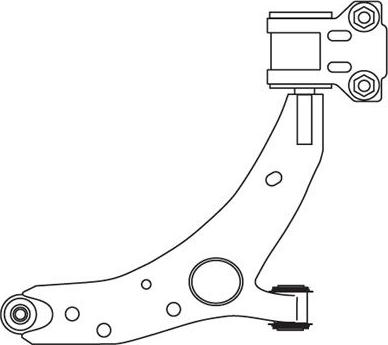 FRAP F4188 - Рычаг подвески колеса autospares.lv