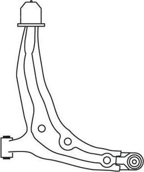 FRAP F3967 - Рычаг подвески колеса autospares.lv