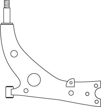 FRAP F3653 - Рычаг подвески колеса autospares.lv