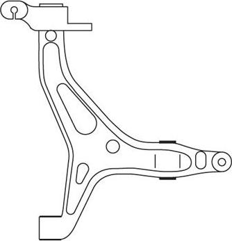 FRAP F3131 - Рычаг подвески колеса autospares.lv