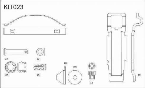 FRAS-LE PD/172-K23_CV Advanced - Тормозные колодки, дисковые, комплект autospares.lv