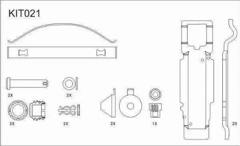 FRAS-LE PD/116-K21_HD PRO - Тормозные колодки, дисковые, комплект autospares.lv