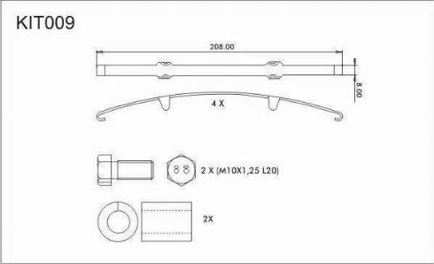 FRAS-LE PD/129-K09_HD PRO - Тормозные колодки, дисковые, комплект autospares.lv