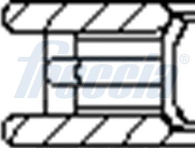 Freccia FR10-509600 - Комплект поршневых колец autospares.lv