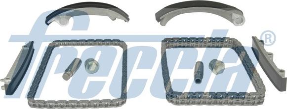 Freccia TK08-1095 - Комплект цепи привода распредвала autospares.lv