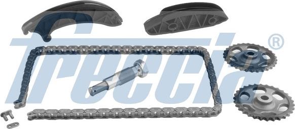 Freccia TK08-1046 - Комплект цепи привода распредвала autospares.lv