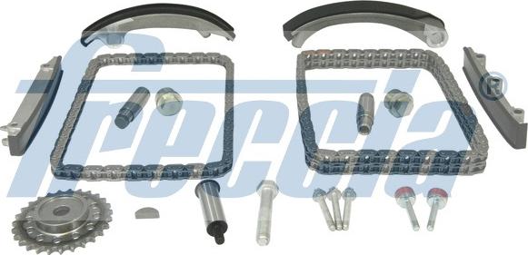 Freccia TK08-1022 - Комплект цепи привода распредвала autospares.lv