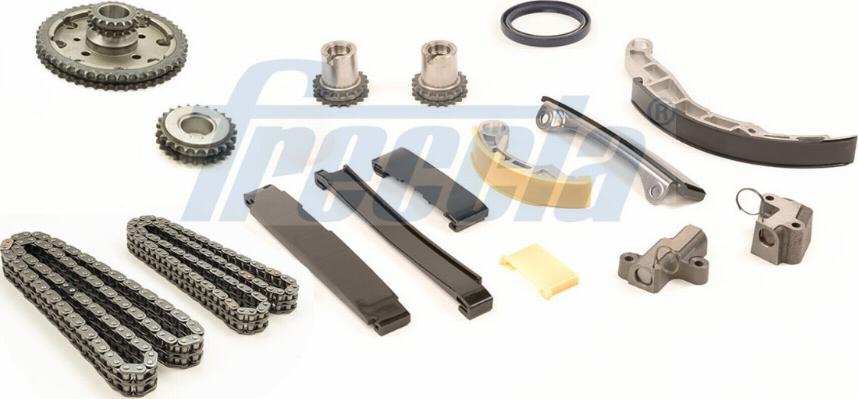 Freccia TK08-1197 - Комплект цепи привода распредвала autospares.lv