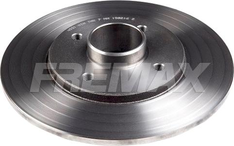 FREMAX BD-4901-KT - Тормозной диск autospares.lv