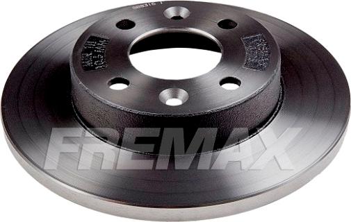 FREMAX BD-4705 - Тормозной диск autospares.lv
