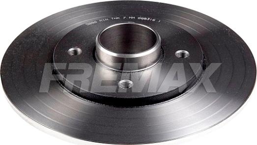 FREMAX BD-5006 - Тормозной диск autospares.lv