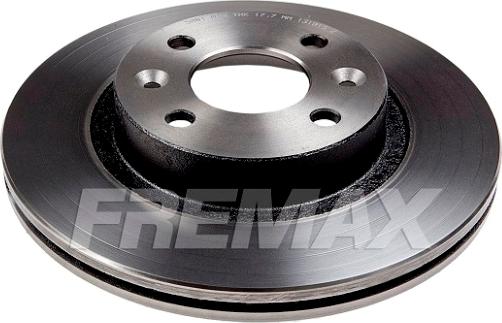 FREMAX BD-5081 - Тормозной диск autospares.lv