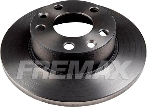FREMAX BD-5165 - Тормозной диск autospares.lv