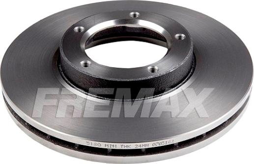 FREMAX BD-5180 - Тормозной диск autospares.lv