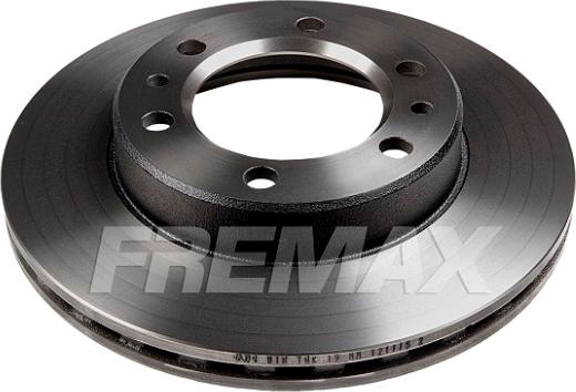 FREMAX BD-6004 - Тормозной диск autospares.lv