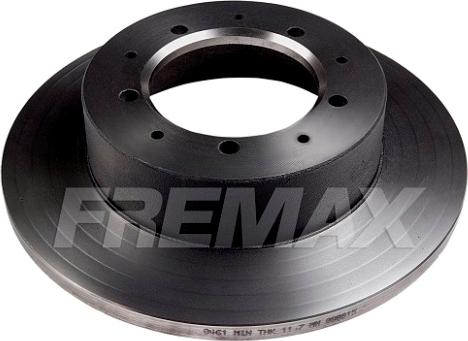 FREMAX BD-0461 - Тормозной диск autospares.lv