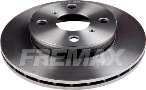 FREMAX BD-1607 - Тормозной диск autospares.lv