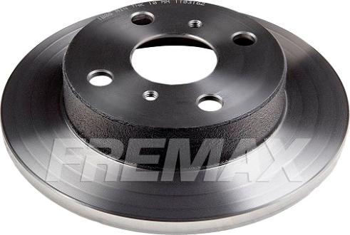 FREMAX BD-1006 - Тормозной диск autospares.lv