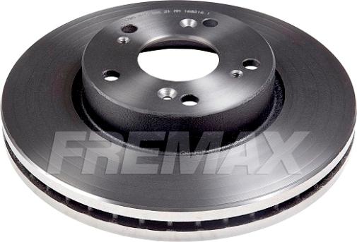 FREMAX BD-1705 - Тормозной диск autospares.lv