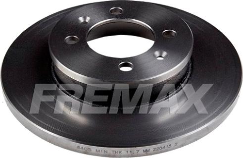 FREMAX BD-8405 - Тормозной диск autospares.lv