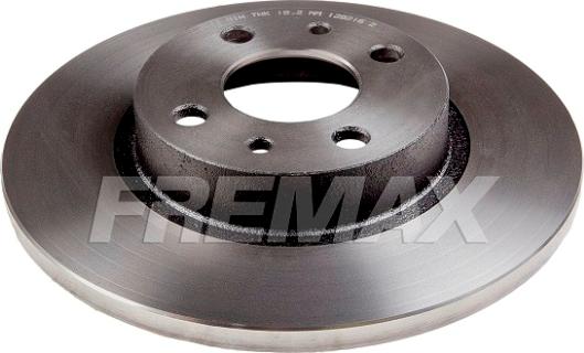FREMAX BD-3466 - Тормозной диск autospares.lv