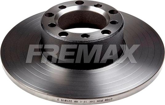 FREMAX BD-2780 - Тормозной диск autospares.lv