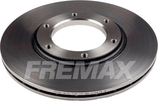 FREMAX BD-7000 - Тормозной диск autospares.lv