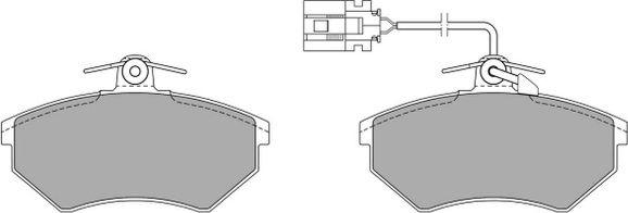 FREMAX FBP-0953 - Тормозные колодки, дисковые, комплект autospares.lv