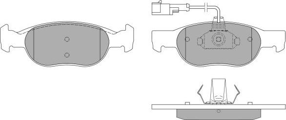 FREMAX FBP-0969 - Тормозные колодки, дисковые, комплект autospares.lv