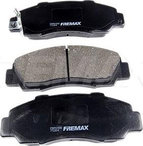 FREMAX FBP-0930 - Тормозные колодки, дисковые, комплект autospares.lv