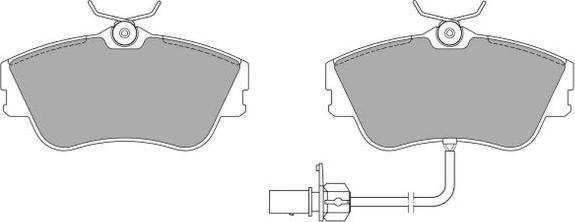 FREMAX FBP-0938 - Тормозные колодки, дисковые, комплект autospares.lv