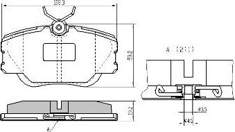 FREMAX FBP-0495 - Тормозные колодки, дисковые, комплект autospares.lv