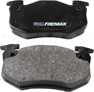 FREMAX FBP-0477 - Тормозные колодки, дисковые, комплект autospares.lv