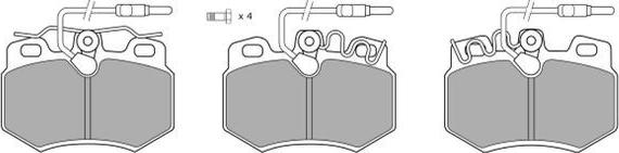 FREMAX FBP-0506-01 - Тормозные колодки, дисковые, комплект autospares.lv